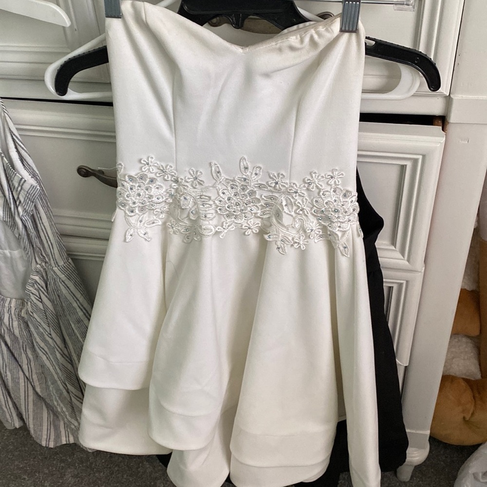White Prom Dress